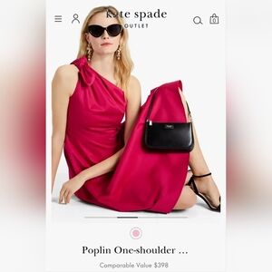 Kate Spade One-Shoulder Pink Dress